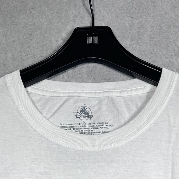 Disney Star Wars Tee T-Shirt Women’s Large White Short Sleeve Crewneck - Picture 2 of 9